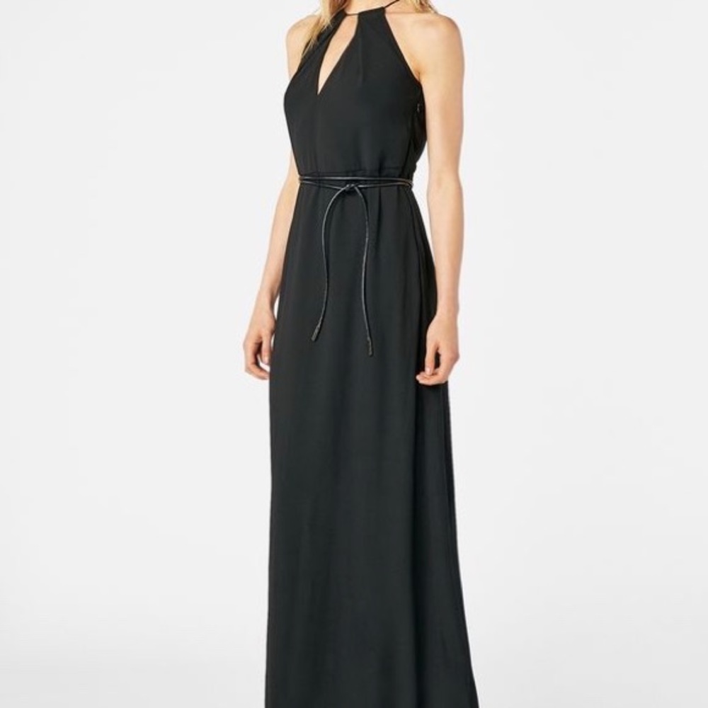 Belted Halter Dress